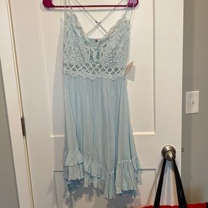 Free People Adela Slip lace dress